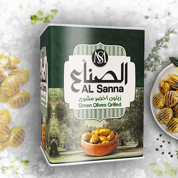 GRILLED GREEN OLIVES